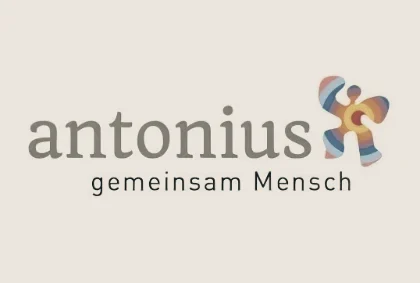 Logo antonius – gemeinsam Mensch – Referenz von JENNY AND THE GANG
